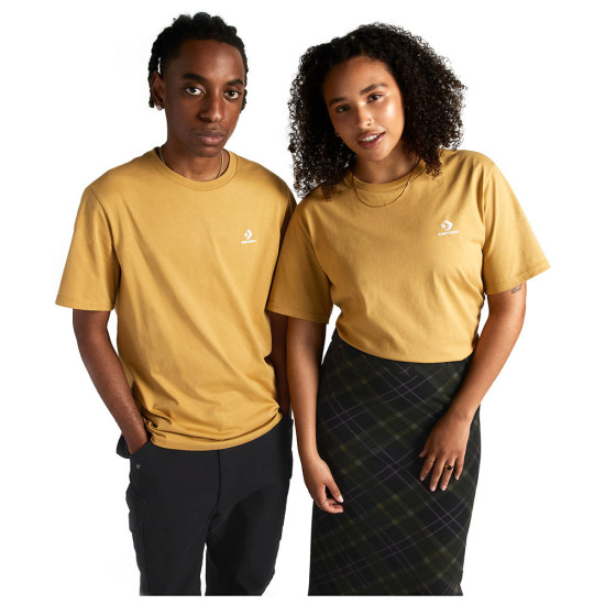 Converse Unisex κοντομάνικη μπλούζα Go-To Embroidered Star Chevron Standard Fit T-Shirt
